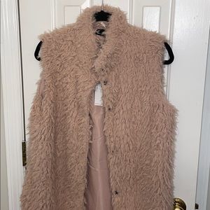 Faux Fur Longline Vest